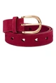 Fabienne Chapot cut it out heart belt suede