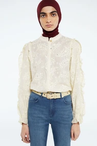 Fabienne Chapot cut it out heart belt suede