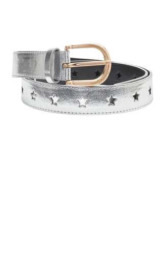 Fabienne Chapot cut it out star belt leather