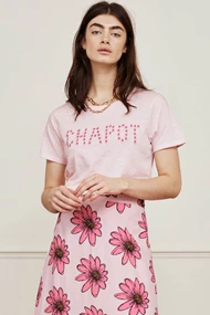 Fabienne Chapot daisy chapot t-shirt borduur