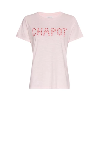 Fabienne Chapot daisy chapot t-shirt borduur