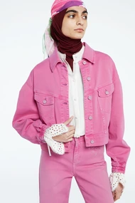 Fabienne Chapot dana jacket jeans cropped
