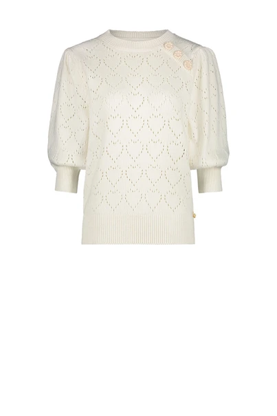 Fabienne Chapot diana pullover hartjes ajour