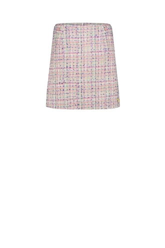 Fabienne Chapot dora skirt ruit slub garen