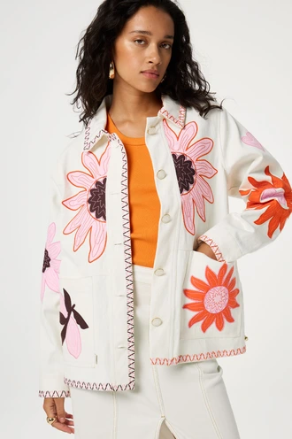 Fabienne Chapot elody jacket big embrodrie