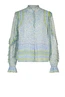 Fabienne Chapot etje blouse mille fleur lurex