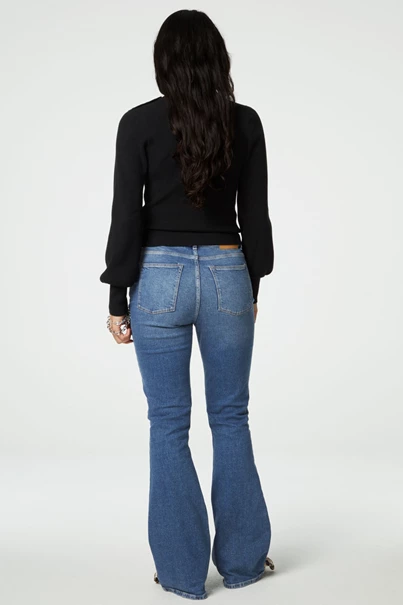 Fabienne Chapot eva flare jeans mid rise