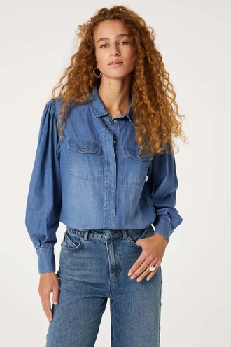 Fabienne Chapot fabienne blouse jeans hartjes