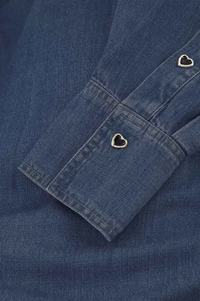 Fabienne Chapot fabienne blouse jeans hartjes
