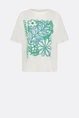 Fabienne Chapot fay bloom green t-shirt print