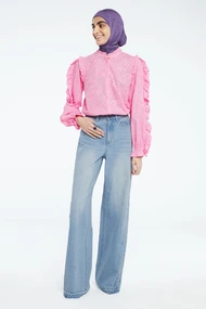 Fabienne Chapot fien blouse borduur bloem