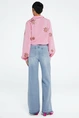 Fabienne Chapot fleur blouse steren details