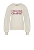 Fabienne Chapot flo sweater met logo borduur