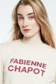 Fabienne Chapot flo sweater met logo borduur