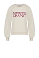Fabienne Chapot flo sweater met logo borduur