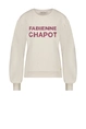 Fabienne Chapot flo sweater met logo borduur