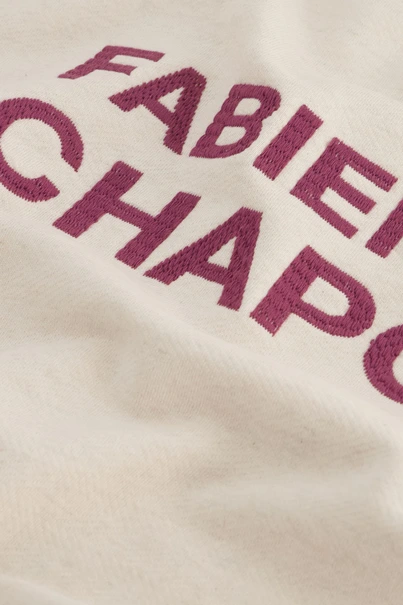 Fabienne Chapot flo sweater met logo borduur