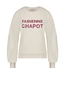 Fabienne Chapot flo sweater met logo borduur