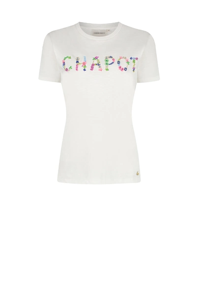 Fabienne Chapot flower chapot t-shirt logo