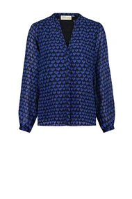 Fabienne Chapot frida blouse love print pofm.