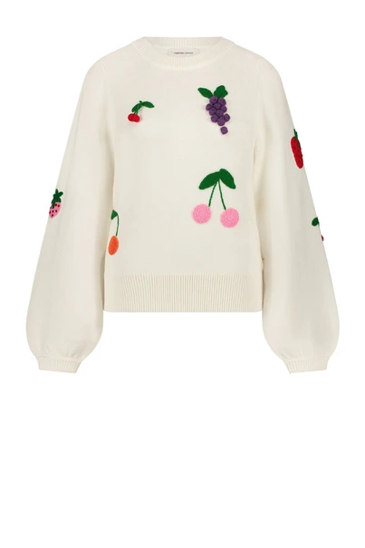Fabienne Chapot fruity pullover borduur