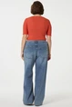 Fabienne Chapot gemma short sleeve ribbel trui