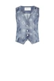 Fabienne Chapot gigi denim gilet bloem print
