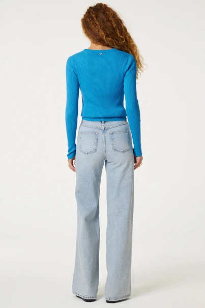 Fabienne Chapot gillian pullover ribbel tricot