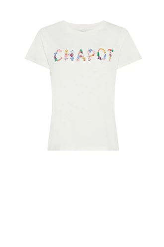 Fabienne Chapot hawaii chapot t-shirt borduur