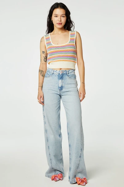 Fabienne Chapot heather bralette ajour streep