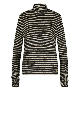 Fabienne Chapot jade top met kol bloemprint