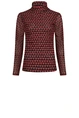 Fabienne Chapot jane top mesh love col