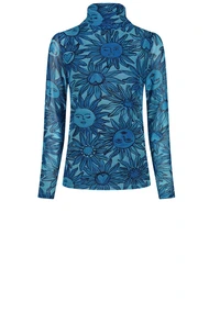 Fabienne Chapot jane top met kol mesh