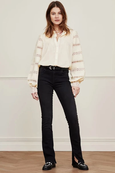 Fabienne Chapot jonne slim jeans borduur l32