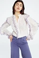 Fabienne Chapot josie blouse ruffle en borduur