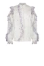 Fabienne Chapot josie blouse ruffle en borduur
