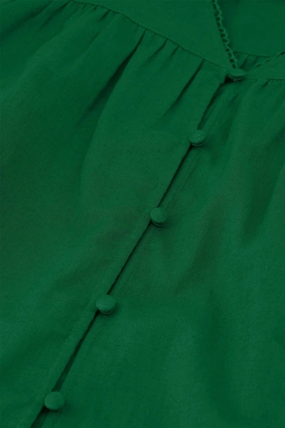 Fabienne Chapot juno blouse met pofmouw