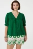 Fabienne Chapot juno blouse met pofmouw