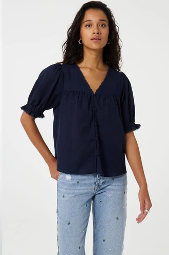Fabienne Chapot juno blouse pofmouw organic