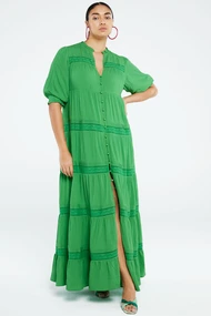 Fabienne Chapot kira dress maxi borduur