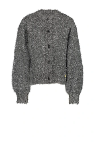 Fabienne Chapot kitty cardigan fluffy lurex