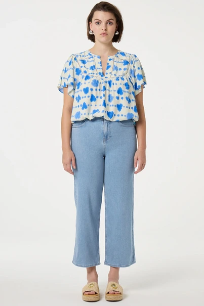 Fabienne Chapot kristy top batik print