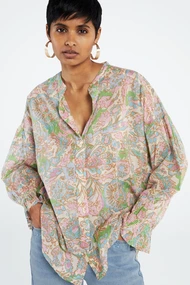 Fabienne Chapot lexi blouse pastel bloem print