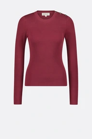 Fabienne Chapot lillian slim pullover ribbel