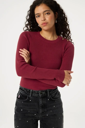 Fabienne Chapot lillian slim pullover ribbel