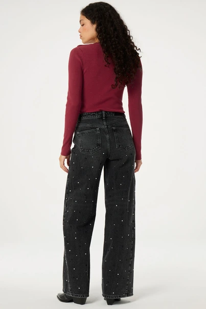 Fabienne Chapot lillian slim pullover ribbel
