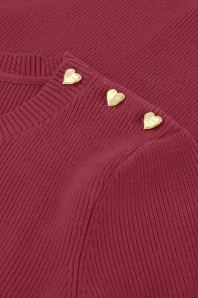 Fabienne Chapot lillian slim pullover ribbel