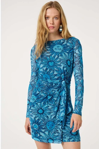 Fabienne Chapot lilo short dress mesh solaris