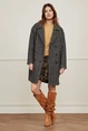 Fabienne Chapot lynn coat visgraat double b.
