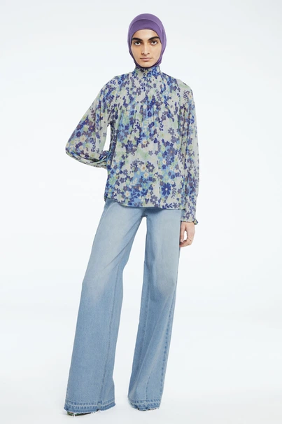 Fabienne Chapot mila top party paisley mesh